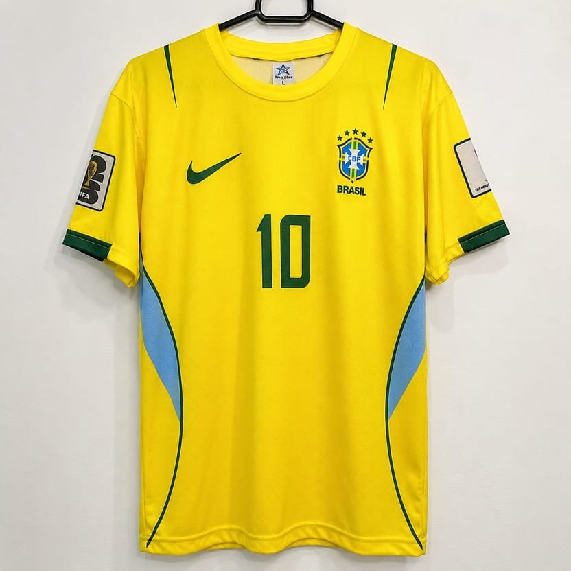 Brazil Home Jersey 2022 - Neymar Jr #10 - World Cup